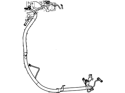 Ford 6L3Z-14300-AA Positive Cable