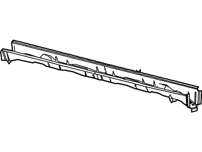 Lincoln Rear Crossmember - 8L3Z-18107A94-A