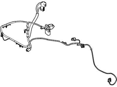 Ford 8L8Z-19D887-BA Wire Assembly