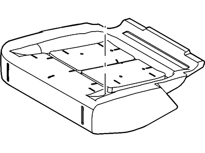 Lincoln Mark LT Seat Cushion - AL3Z-1663840-B