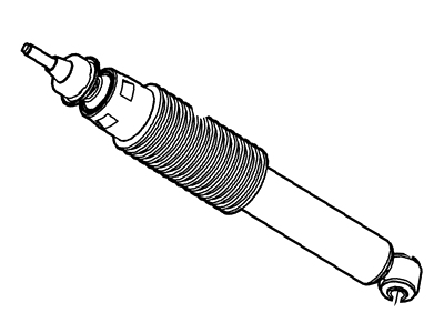 Ford BC3Z-18124-Z Shock Absorber Assembly