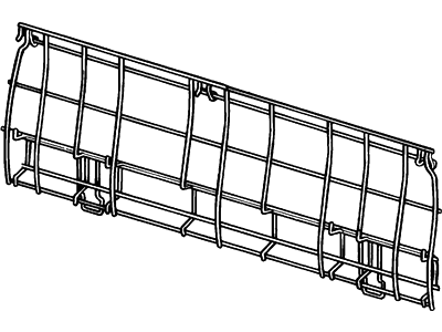 Ford YL3Z16613A39BA Frame Rear Seat Back R