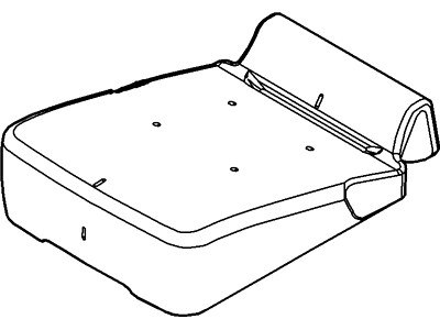 2012 Ford F-250 Super Duty Seat Cushion - BC3Z-28632A22-A