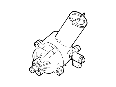 1990 Lincoln Town Car Power Steering Pump - FOVZ-3A674-BCRM