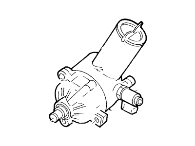 Lincoln Town Car Power Steering Pump - FOVZ-3A674-BCRM