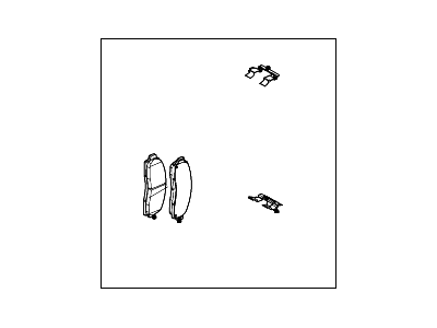 Ford 8L2Z-2V001-A Kit - Brake Lining