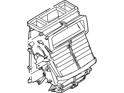 Ford 5F9Z-18471-BA Duct - Air Vent