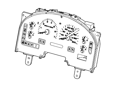 Ford 4L3Z-10849-FB Instrument Cluster