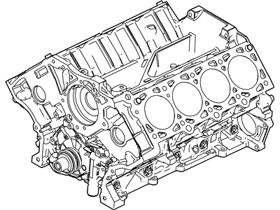 Ford 5L3Z-6009-AA Cylinder Block
