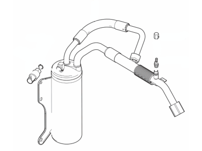 Ford 5C2Z-19C836-AB Accumulator Assembly - Air Conditioning