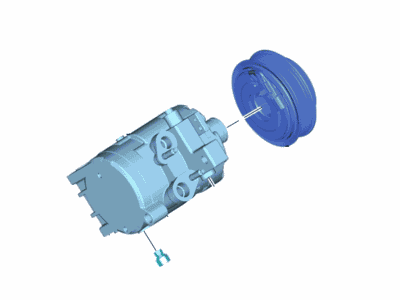 2017 Ford Mustang A/C Compressor - GR3Z-19703-D