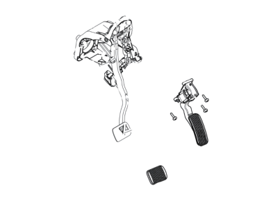 Ford BB5Z-2C434-B Adjuster Assembly