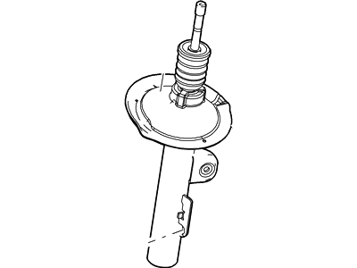 Ford 8A8Z-18124-A Shock Absorber Assembly - Front