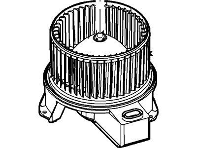 Ford AR3Z-19805-B Fan And Motor Assembly