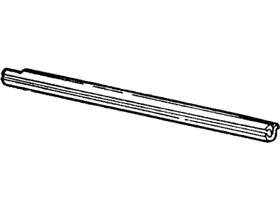 2001 Mercury Mountaineer Weather Strip - F1TZ-7825860-A