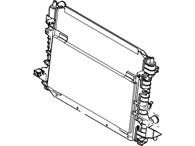 Ford XW4Z-3F749-BA Coil - Cooling