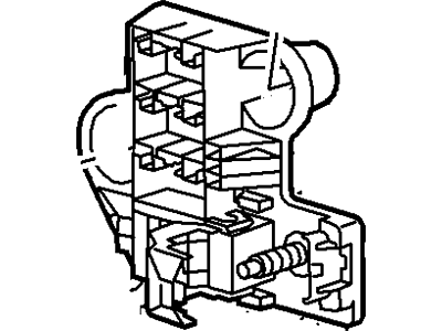 Ford XW4Z-14448-AB Junction Block Assembly