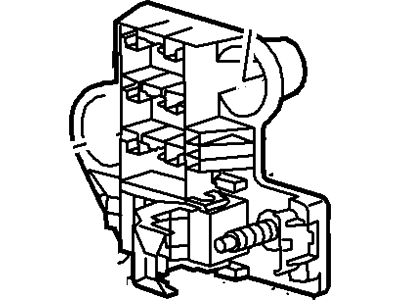 Lincoln LS Fuse Box - 6W4Z-14448-AA