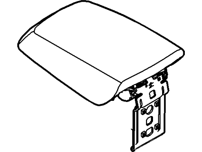 Ford BM5Z-5806024-BA Console Armrest Assembly