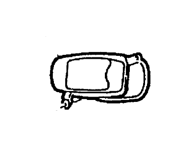 Ford F8DZ19893AAB Louver Assembly Vent Air