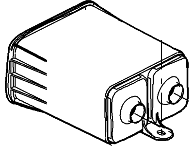 Ford Crown Victoria Vapor Canister - F5AZ-9D653-A