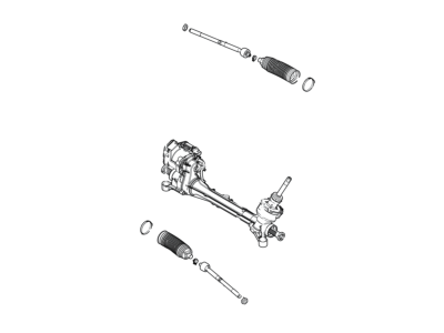 Ford G1FZ-3504-K Gear - Rack And Pinion Steering