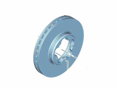 Ford Transit Brake Disc - G2MZ-1V125-BMA