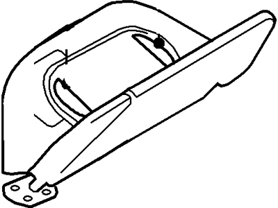 Ford 3L2Z-7804105-DAA Sun Visor Assembly