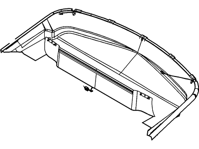 Ford 8R3Z-7654602-KA Soft Top And Mechanism Assembly