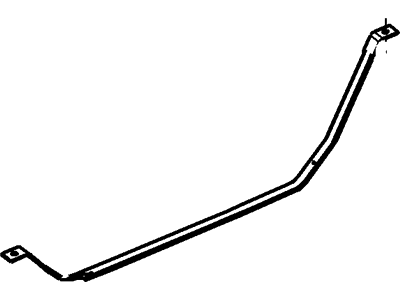 Ford Police Interceptor Sedan Fuel Tank Strap - AG1Z-9092-A