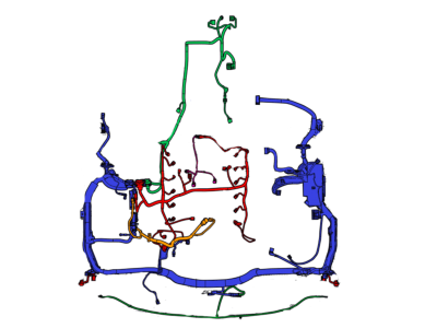 Ford BC3Z-12A581-E Wire Assembly