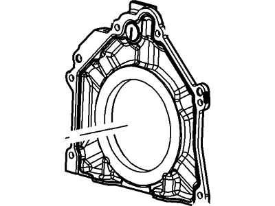 Ford BR3Z-6K301-A Retainer - Crankshaft Oil Seal