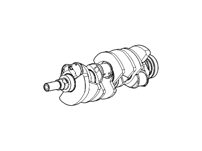 Ford BL3Z-6303-A Crankshaft Assembly