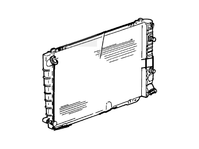 1997 Mercury Grand Marquis Radiator - F5VY-8005-A