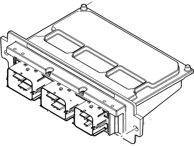 Ford DT4Z-12A650-AVC Module - Engine Control - EEC