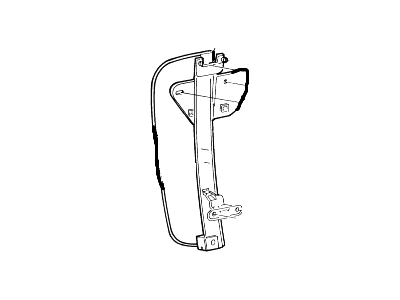 Lincoln Town Car Window Regulator - F5VY-5427008-A