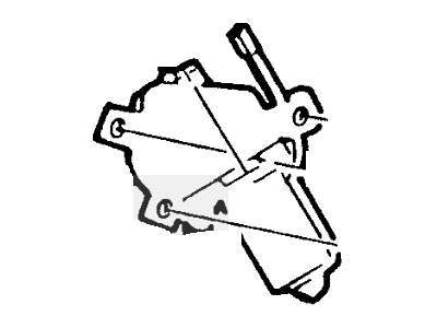 Ford F2VZ-54233V94-BRM Motor Assembly - Window Operating