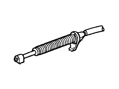 E7UZ-9A758-E Ford Cable Illustration 1 of 1