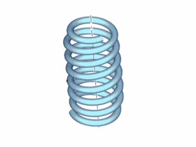 Lincoln Continental Coil Springs - G3GZ-5560-J