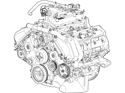 Ford 3C5Z-6007-CA Engine Assembly