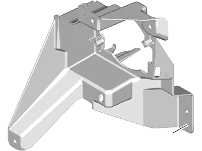 Ford DS7Z-15266-B Bracket - Fog Lamp