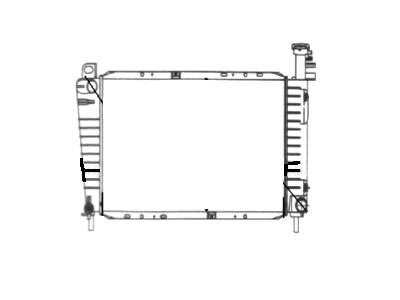 Ford F5UZ-8005-A Radiator Assembly