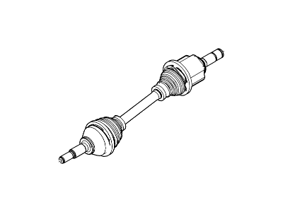 Ford BB5Z-3B437-E Front Axle Shaft