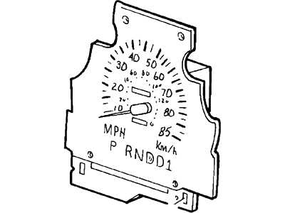 Mercury Grand Marquis Instrument Cluster - 1W3Z-17255-CA