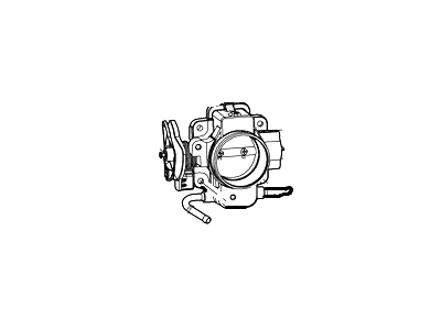 Ford 5L8Z-9E926-AA Body Assembly - Carburettor Throttle