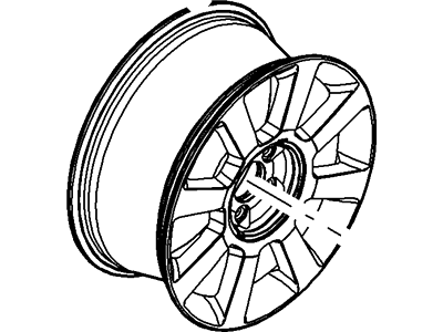 Ford AN7Z-1007-A Wheel Assembly