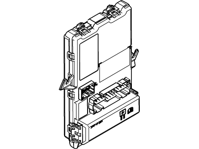 Ford BR3Z-15604-A Door Lock And Alarm Module