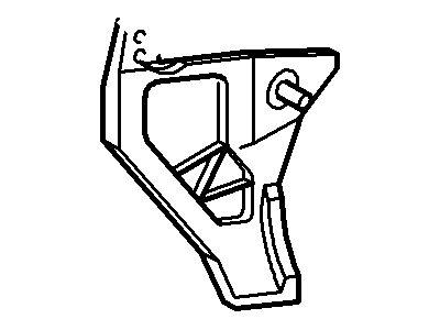 Ford 3S4Z-17D995-AA Reinforcement