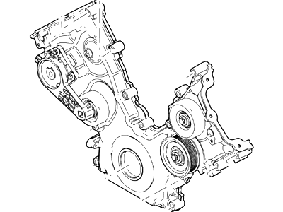 Ford Explorer Sport Trac Timing Cover - 7R3Z-6019-A