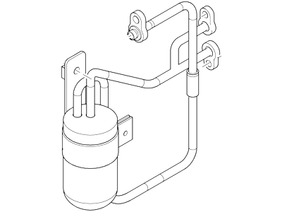 Ford 3L1Z-19959-BA Dehydrator Assembly